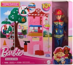 Păpușă Barbie Pompier cu accesorii
