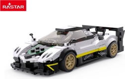 Set de construcție auto 1:28 PAGANI ZONDA R de la Rastar, alb