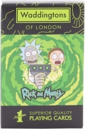Cărți de joc Waddingtons Rick and Morty