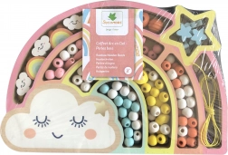 Mărgele din lemn pastelate Duha