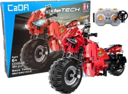 Set de construcție CaDA motocicletă RC 2.4 GHz, 484 piese