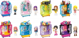 Qman UNA Series – dulap pentru haine cu minifigurină (1 set de construcție)