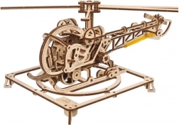 Ugears 3D Puzzle mecanic din lemn MINI Elicopter