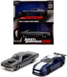 Pachet Dublu Modele Auto Ford Mustang GT350 și Plymouth Road Runner din Fast and Furious