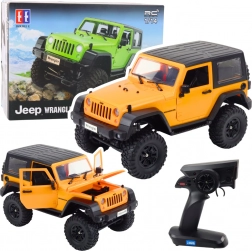 Mașină RC off-road JEEP Wrangler Rock Crawler 1:14 – portocaliu