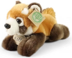 Panda roșie din pluș culcată 20 cm eco-friendly