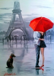 Puzzle ENJOY Paris pentru doi 1000 de piese