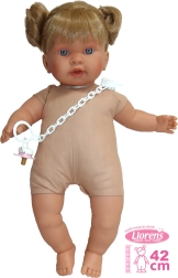 Păpușa realistă vorbitoare Llorens Alexandra 42 cm