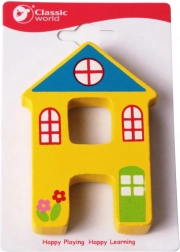 Literă H din lemn de la Classic World