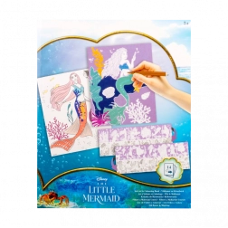 Carte de colorat Mica sirenă