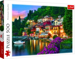 Puzzle 500 piese Lacul Como Italia