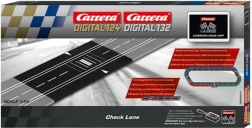 Măsurare a intermediarilor check lane pentru piste auto Carrera Digital 132/124