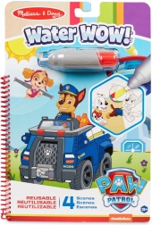 Cărți de colorat cu apă Water WOW! PAW Patrol – Chase
