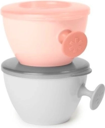 Set boluri Easy-Grab gri/Coral Moale