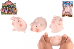 Purceluș antistres din silicon elastic 6 cm