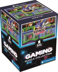 Puzzle CLEMENTONI Gaming Collection Sonic II 500 piese