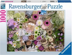 puzzle 1000 piese – flori frumoase RAVENSBURGER