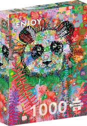 Puzzle Panda Enigmatică 1000 piese