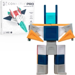 Set de construcție magnetic CONNETIX Pro Constructor, 70 piese