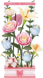 RoboTime Puzzle 3D Cutie de Flori cu iluminare LED