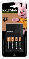 Încărcător Duracell Hi-Speed cu 2xAA și 2xAAA baterii