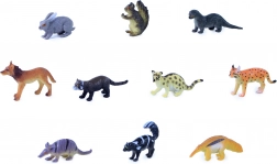 animale de pădure mini zoo – set 10 figurine în săculeț