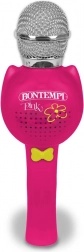 Microfon karaoke wireless roz roz