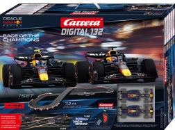 Pistă auto Carrera Digital 132 Race of the Champions 7,3 m cu mașini F1 Red Bull