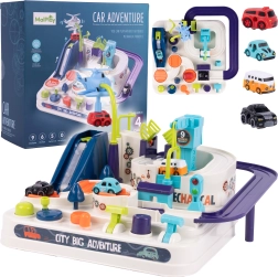 Pistă interactivă cu obstacole cu elicopter