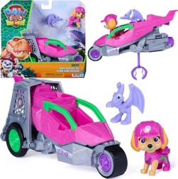 Patrula Cățelușilor Dino Movie: Skye Dino Rescue – avion cu reacție cu figurine