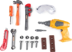 Set de unelte pentru copii cu bormașină funcțională