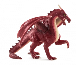 Mojo dragon roșu figurină Deluxe