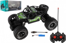 Mașinuță RC Off-Road verde cu lumină