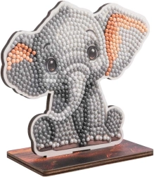 Pictură cu diamante Safari: Elefant