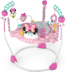 Salteluță de sărit și centru de activități 2‑în‑1 MINNIE MOUSE Forever Besties, 6+ luni, până la 11 kg