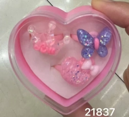 Set 3 inele cu sclipici