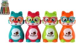 Veveriță cu mecanism de inerție 10 cm – jucărie din plastic pentru copii