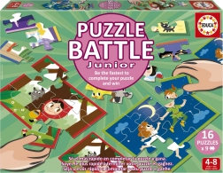 Educa puzzle bătălie Basme 16×9 piese