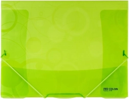 Mapă cu elastic A4 NEO COLORI verde