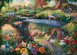Puzzle Alice în Țara Minunilor 1000 piese