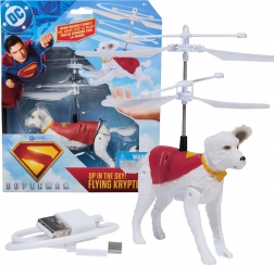 Figurină interactivă zburătoare câinele Krypto de la DC Comics 19 cm