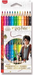 Creioane Colorate Maped Harry Potter 12 buc