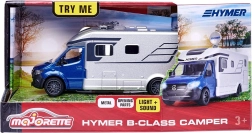 Majorette Hymer B-Class autorulotă de camping 19 cm cu lumini și sunete