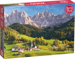 Puzzle Val di Funes 2000 piese CHERRY PAZZI
