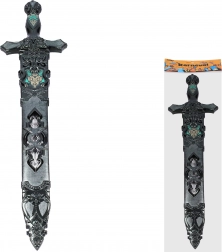 Sabie de plastic pentru carnaval cu teacă