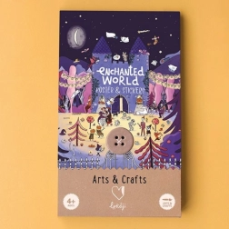 Poster cu autocolante Castelul bântuit LONDJI