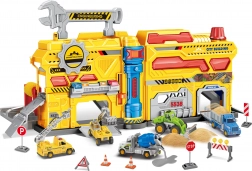 Stație de construcții portabilă cu lumini și sunete