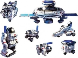 Set solar 7în1 pentru copii 10+ Modele spațiale + Panou solar + Microbaterie