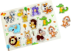 Puzzle din lemn Safari 11 piese