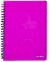 Bloc notes A5 roz Neo Colori